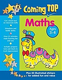 Coming Top: Maths - Ages 3-4 (Paperback)