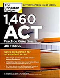 1,460 ACT Practice Questions (Paperback, 4)