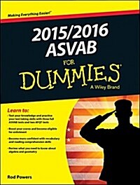 ASVAB for Dummies (Paperback, 2015-2016)