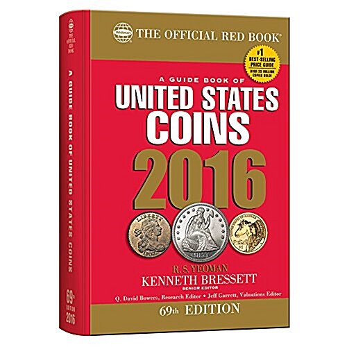 A Guide Book of United States Coins 2016 Hidden Spiral (Hardcover, 69)