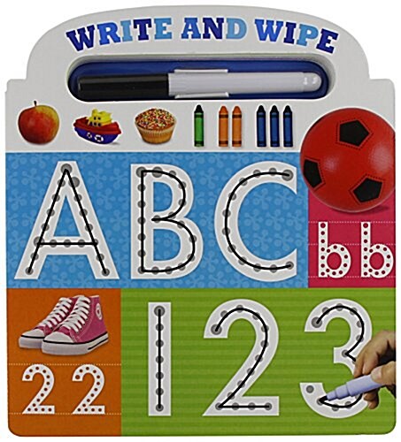 My First Write and Wipe ABC (Paperback)
