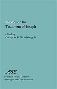 Studies on the Testament of Joseph (Paperback)