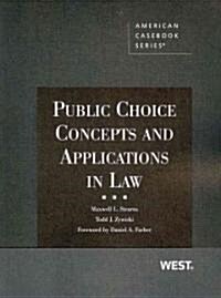 Public Choice Concepts and Applications in Law (Paperback)