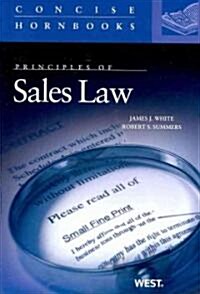 Principles of Sales Law (Paperback)