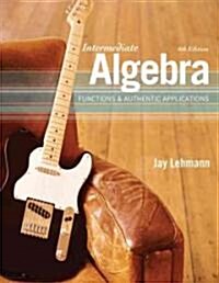 [중고] Intermediate Algebra (Hardcover, 4th)