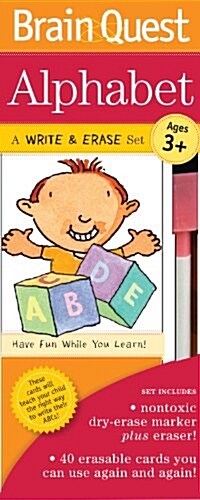 Brain Quest Write and Erase Set: Alphabet (Cards)
