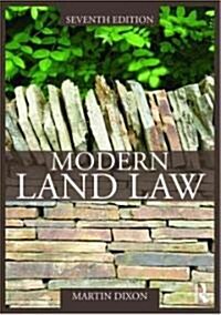 Modern Land Law (Paperback, 7th)