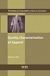 Quality Characterisation of Apparel (Hardcover)