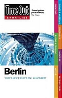 Time Out Shortlist Berlin 2nd edition (Paperback, 2 ed)