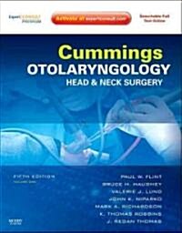 Cummings Otolaryngology - Head and Neck Surgery, 3-Volume Set: Expert Consult: Online and Print (Hardcover, 5th)