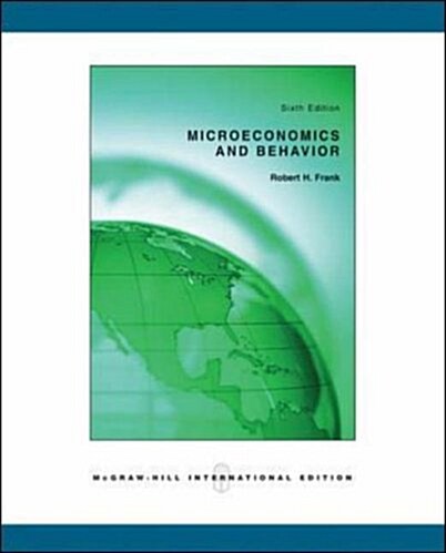 [중고] Microeconomics and Behavior (Paperback, 4th)