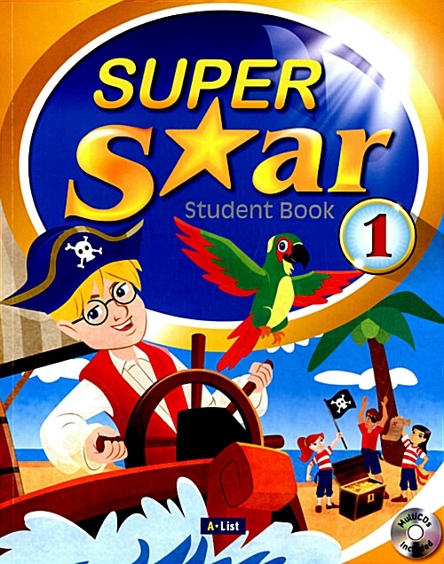 Super Star 1 : Student Book (Paperback + CD-ROM)