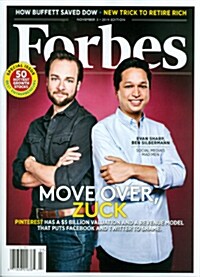 Forbes USA (격주간): 2014년 11월 03일
