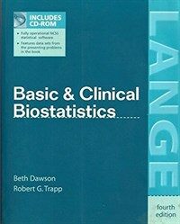 Basic & clinical biostatistics 4th ed