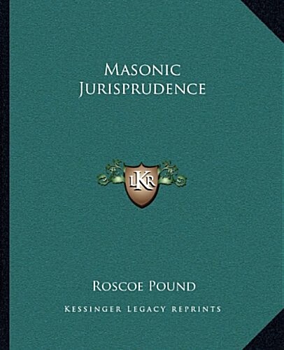 Masonic Jurisprudence (Paperback)