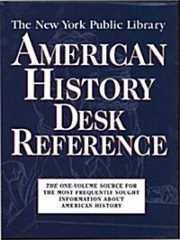 [중고] The New York Public Library American History Desk Reference (Paperback, 1st)