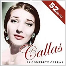 [수입] 마리아 칼라스 25개의 오페라 전집(52CD)