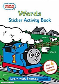 Words: Sticker Activity Book (Paperback)