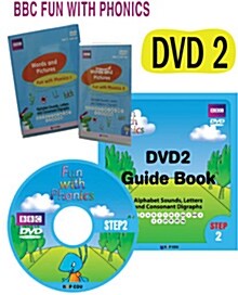 [DVD] BBC Fun with Phonics 비비씨 펀 위드 파닉스 DVD 2 (가이드북 + DVD 1장)