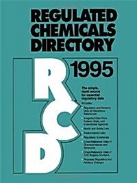 Regulated Chemicals Directory 1995 (Hardcover, 1995)