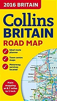 2016 Collins Map of Britain (Sheet Map, folded, New edition)