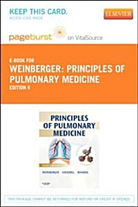 Principles of Pulmonary Medicine Pageburst E-book on Vitalsource Retail Access Card (Pass Code, 6th)