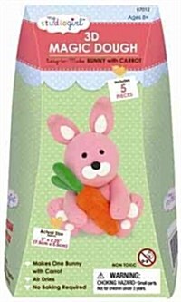 Bunny With Carrot 3d Magic Dough (Toy)