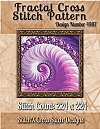 Fractal Cross Stitch Pattern: Design No. 4987 (Paperback)