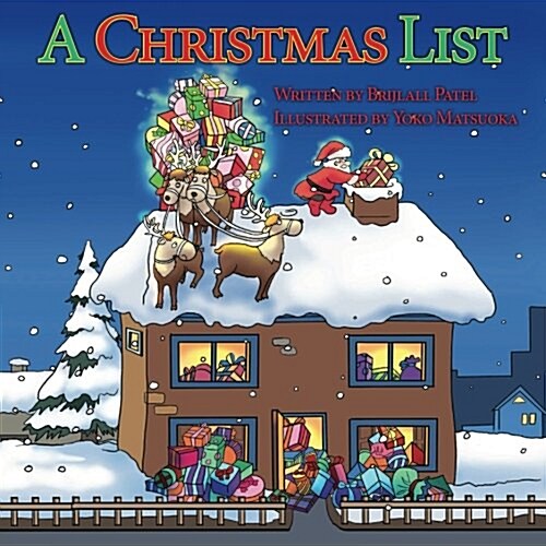 A Christmas List (Paperback, Large Print)