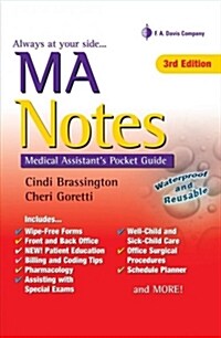 Ma Notes: Medical Assistants Pocket Guide (Spiral, 3, Revised)