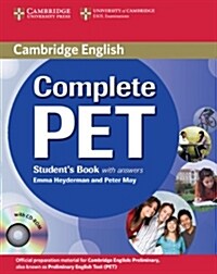 Complete PET Students Book with answers with CD-ROM (Package)