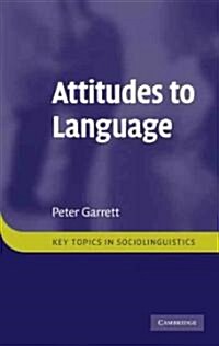 Attitudes to Language (Hardcover)