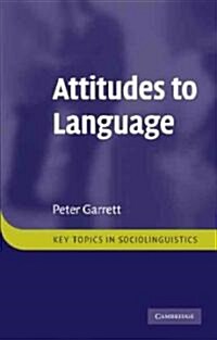Attitudes to Language (Paperback)