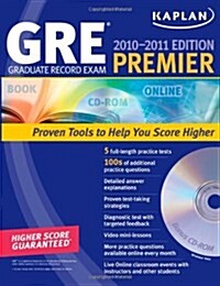 Kaplan Gre Exam Premier 2010-2011 (Paperback, CD-ROM)