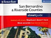 The Thomas Guide San Bernardino & Riverside Counties, California Street Guide (Paperback, 38th, Spiral)