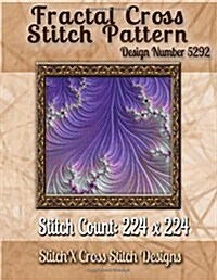Fractal Cross Stitch Pattern: Design No. 5292 (Paperback)
