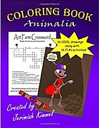 Coloring Book Animialia (Paperback)