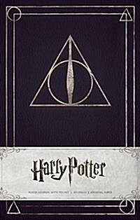 Harry Potter Deathly Hallows Hardcover Ruled Journal (Hardcover)