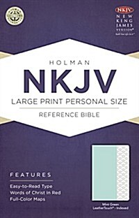 Large Print Personal Size Reference Bible-NKJV (Imitation Leather)