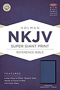 Super Giant Print Reference Bible-NKJV (Imitation Leather)