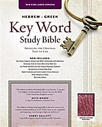 Hebrew-Greek Key Word Study Bible-NKJV (Leather)