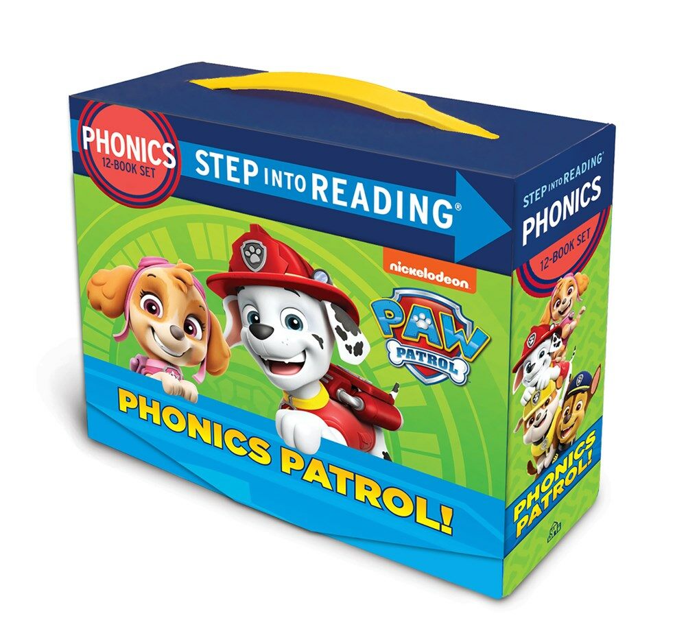 [중고] Phonics Patrol! (Paw Patrol): 12 Step Into Reading Books (Boxed Set)