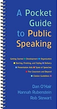 A Pocket Guide to Public Speaking (Spiral)