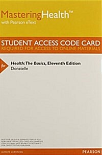 Masteringhealth with Pearson Etext - Valuepack Access Card - For Health: The Basics (Other)