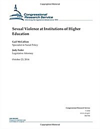 Sexual Violence at Institutions of Higher Education (Paperback)