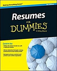 Resumes for Dummies (Paperback, 7)