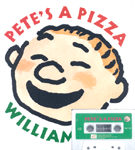 [베오영]Pete's a Pizza (Hardcover + 테이프 1개) - 베스트셀링 오디오 영어동화