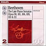 [중고] Alfred Brendel (PIANO) - Beethoven : The Late Piano Sonatas Opus 90, 101, 106, 109, 110, 111