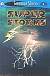 [중고] Seemore Readers: Super Storms - Level 2 (Paperback)