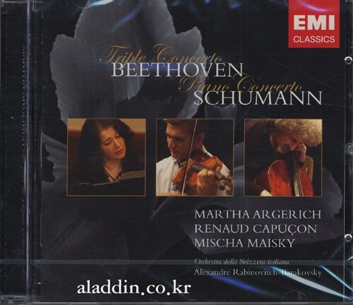 Martha Argerich, Renaud Capucon & Mischa Maisky - Beethoven, Schumann : The Concertos